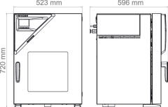 BINDER VD 23 Vakumlu Etüv (24L, +9....+220°C)