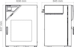 BINDER VD 56 Vakumlu Etüv