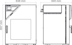 BINDER VD 56 Vakumlu Etüv (55L, +9...220C)
