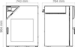 BINDER VD 115 Vakumlu Etüv (119L, +9....+220°C)