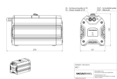 Vacuubrand MZ 2C NT Diyafram Pompa