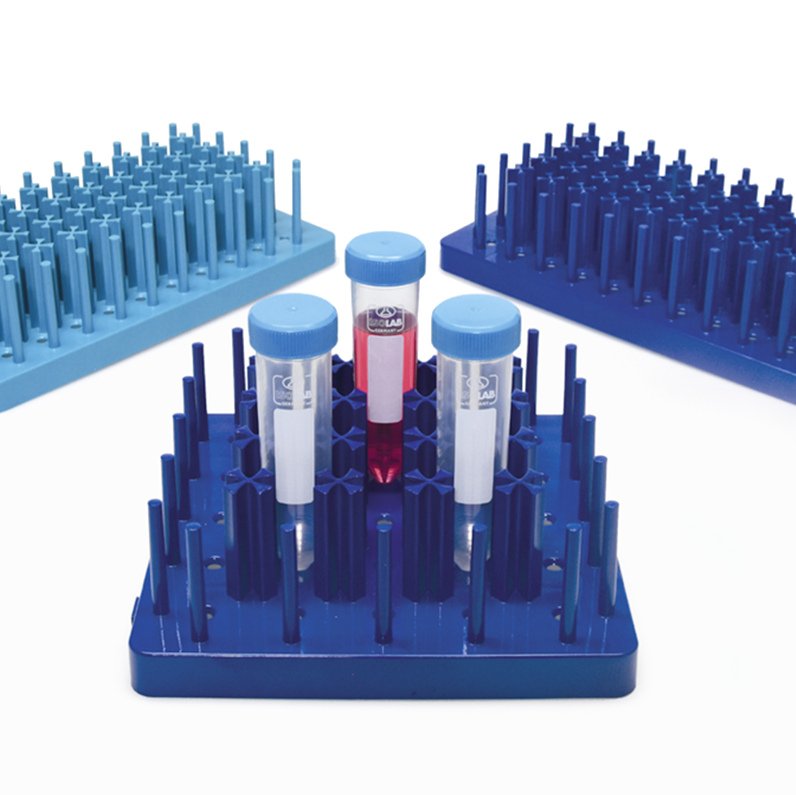 ISOLAB Kirpi Model Tüp Standı - 15 ml Tüpler İçin - S.079.08.015B