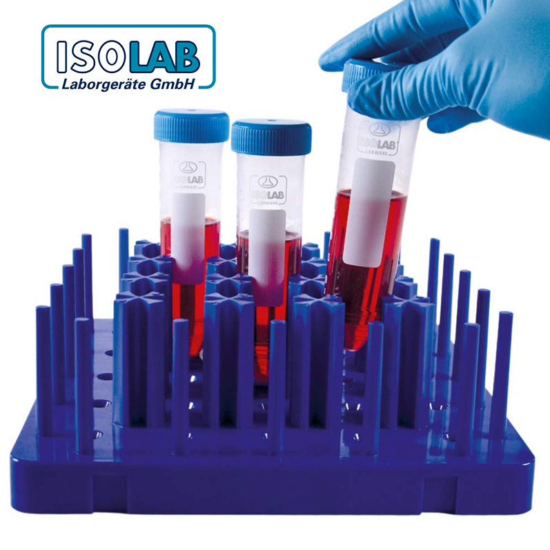 ISOLAB Kirpi Model Tüp Standı - 15 ml Tüpler İçin - S.079.08.015B