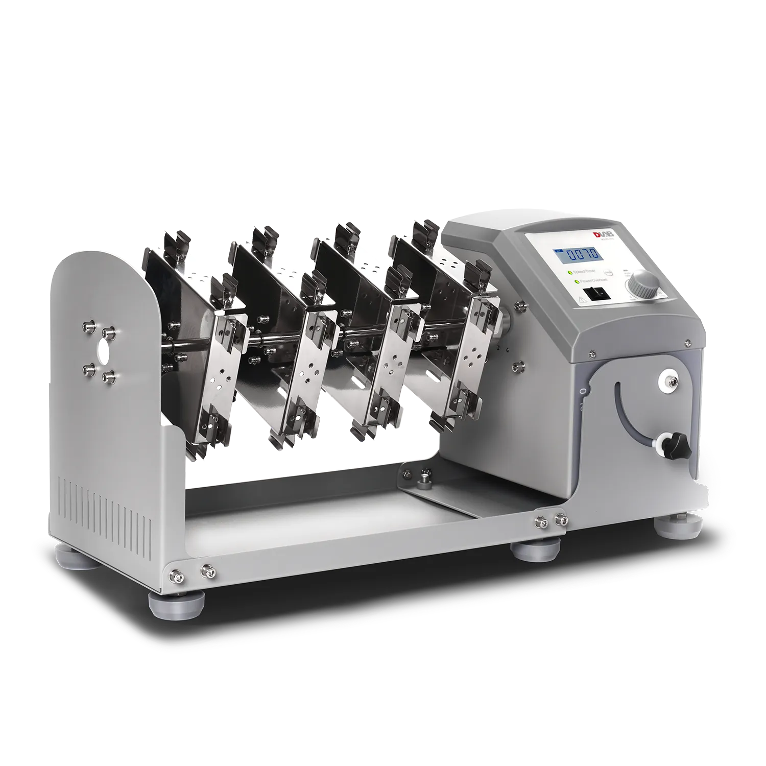 DLAB MX-RL-Pro LCD Dijital Yatay Tüp Rotatörü - 10...70 rpm / 360° Dönüş