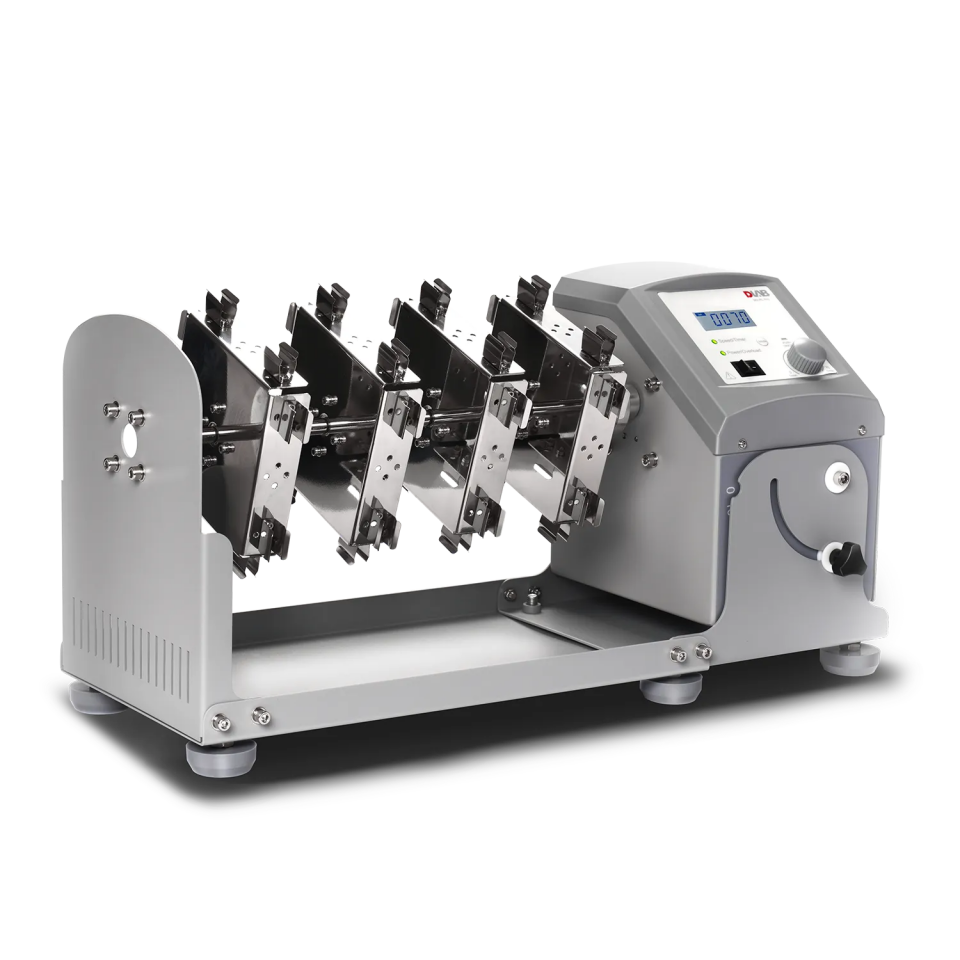 DLAB MX-RL-Pro LCD Dijital Yatay Tüp Rotatörü - 10...70 rpm / 360° Dönüş