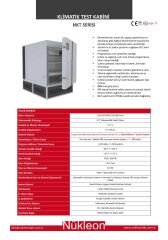Nükleon NKT120 Klimatik Test Kabini 120 Litre
