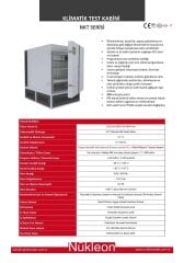Nükleon NKT750 Klimatik Test Kabini 750 Litre
