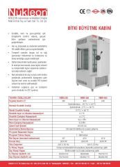 Nükleon NBB250 Bitki Büyütme Kabini -20... 60 °C / 250 L