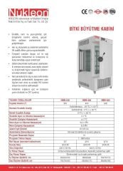Nükleon NBB600 Bitki Büyütme Kabini -20... 60 °C / 600 L