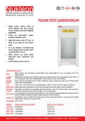 Nükleon NCO90T Tezgah Üstü Çeker Ocak
