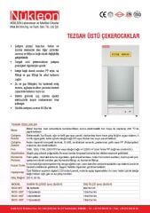 Nükleon NCO120T Tezgah Üstü Çeker Ocak