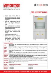 Nükleon NCO120P Kuleli Model Çeker Ocak