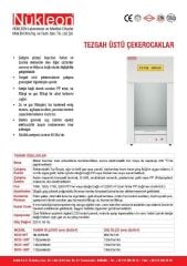 Nükleon NCO180T-PRO Tezgah Üstü Çeker Ocak