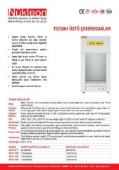 Nükleon NCO180T-PRO Tezgah Üstü Çeker Ocak