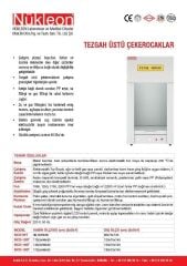 Nükleon NCO90T-PRO Tezgah Üstü Çeker Ocak