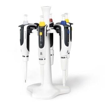 BRAND 705891 - 2-20 ul , 20-200 ul,100-1000 ul Pipetler, Askıları ile Tek Kanallı, Ayarlanabilir Hacimli, Otoklavlanabilir Dijital Midi Pipet Seti