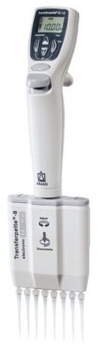 BRAND 705399 -Elektronik Ayarlı 8'li, 0,5-10 ul, Çok Kanallı, Ayarlanabilir Hacimli, Otoklavlanabilir Elektronik Mikropipet