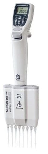 BRAND 705404 - Elektronik Ayarlı 8'li, 10 - 200 ul, Çok Kanallı, Ayarlanabilir Hacimli, Otoklavlanabilir Elektronik Mikropipet