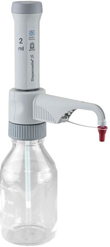 BRAND 4600220 - Sabit Hacimli Şişe Üstü Dispenser (Dispensette  FIX Type, 2 ml)
