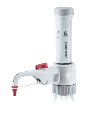 BRAND 4600211 - Sabit Hacimli Şişe Üstü Dispenser (Dispensette  FIX Type, Vanalı 1 ml)