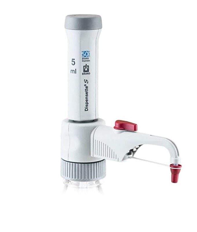 BRAND 4600231 - Sabit Hacimli Şişe Üstü Dispenser (Dispensette  FIX Type, Vanalı 5 ml)