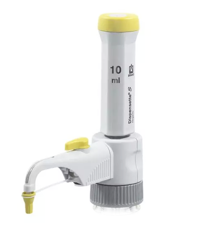 BRAND 4630241 - Sabit Hacimli Şişe Üstü Dispenser (Dispensette Organik, FIX Type, Vanalı, 10 ml)