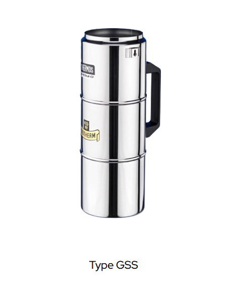 KGW ISOTHERM - Paslanmaz Çelik Dewar Şişeleri - Type GSS - 500 ml / 3000 ml -