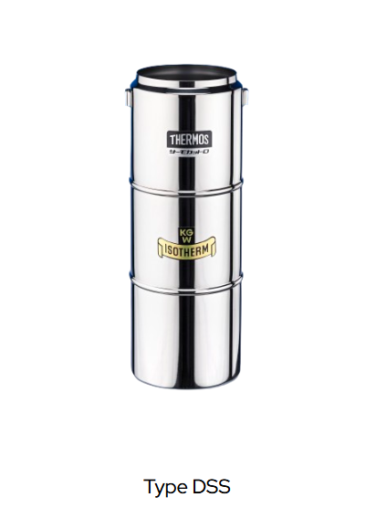 KGW ISOTHERM - Paslanmaz Çelik Dewar Şişeleri - Type DSS - 500 ml / 3000 ml -