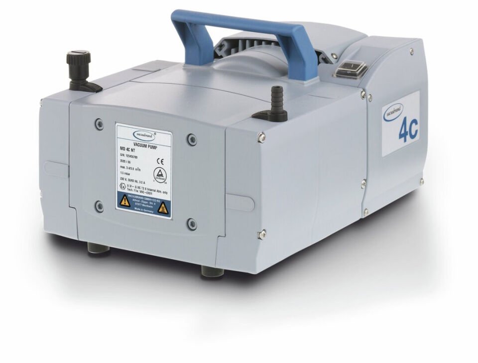 Vacuubrand MD 4C NT Kimyasallara Dayanıklı Vakum Pompası