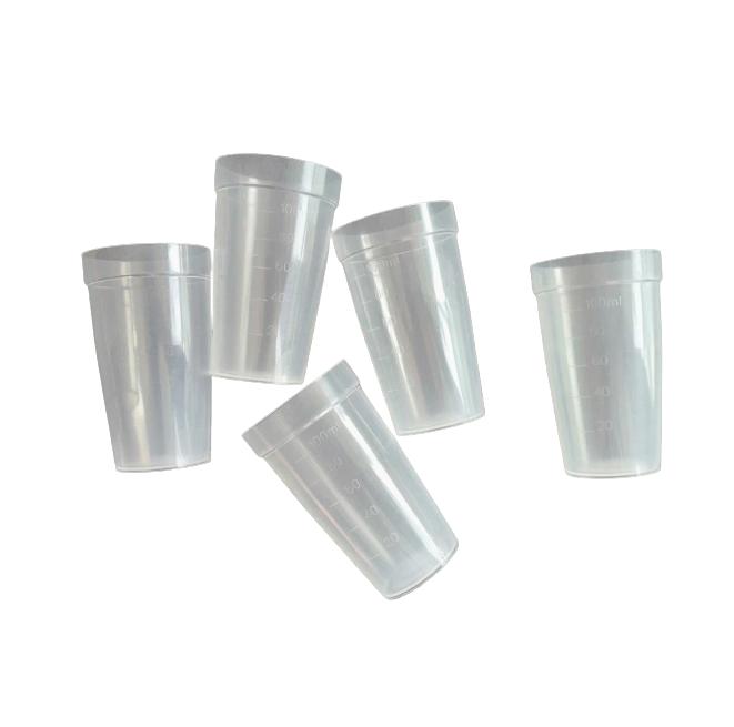 100 mL PP Plastik Titrasyon Kabı – Mettler Toledo Titratörleri ile Uyumlu (100 Adet)