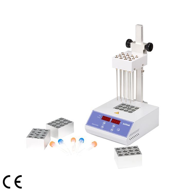 Infitek Azot Evaporatörü / Numune Konsantratörü (Nitrogen Evaporator, NEC160-1A)