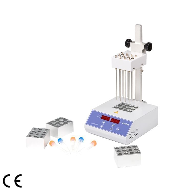 Infitek Azot Evaporatörü / Numune Konsantratörü (Nitrogen Evaporator, NEC160-1A)