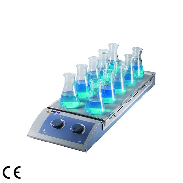 Infitek Çok Pozisyonlu Isıtıcılı Manyetik Karıştırıcı HPS-M120-S10