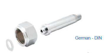 DIN 477.1 Regülatör-Tüp bağlantı ara parçası