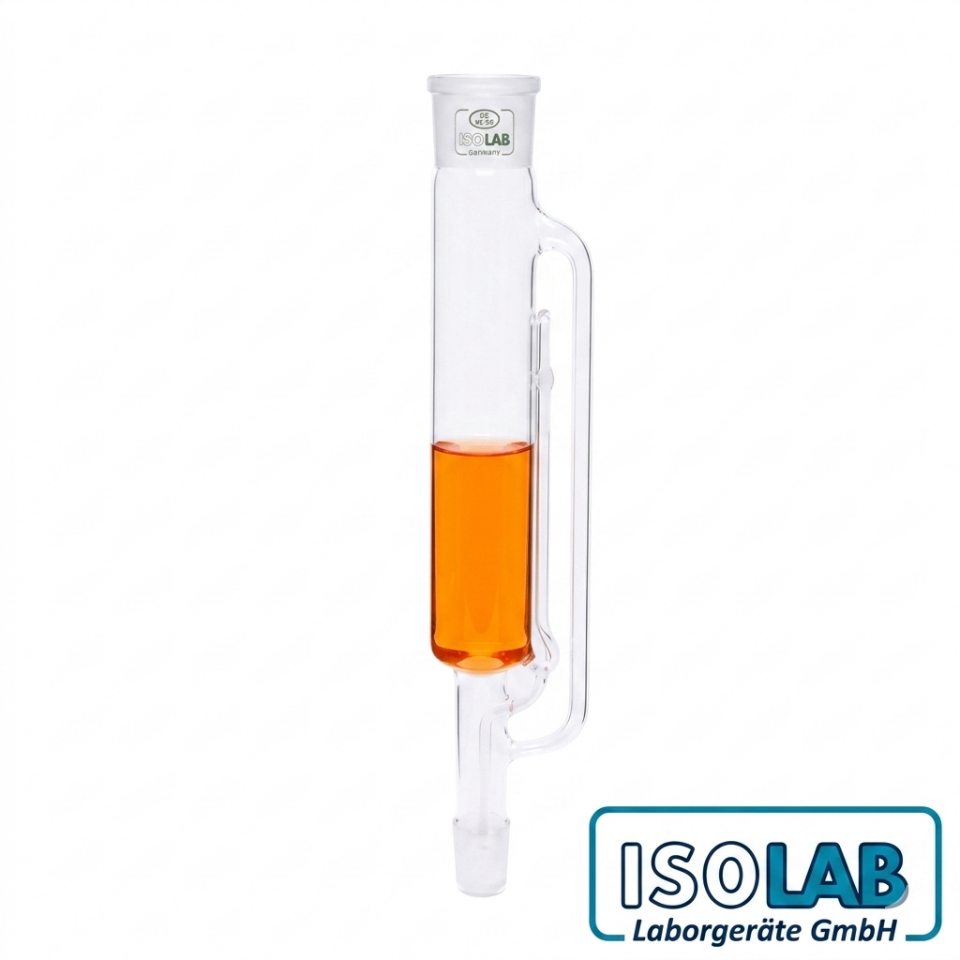 ISOLAB Soxhlet Ekstraktör (Musluksuz) - NS29/32 - NS45/40 - 250 ml