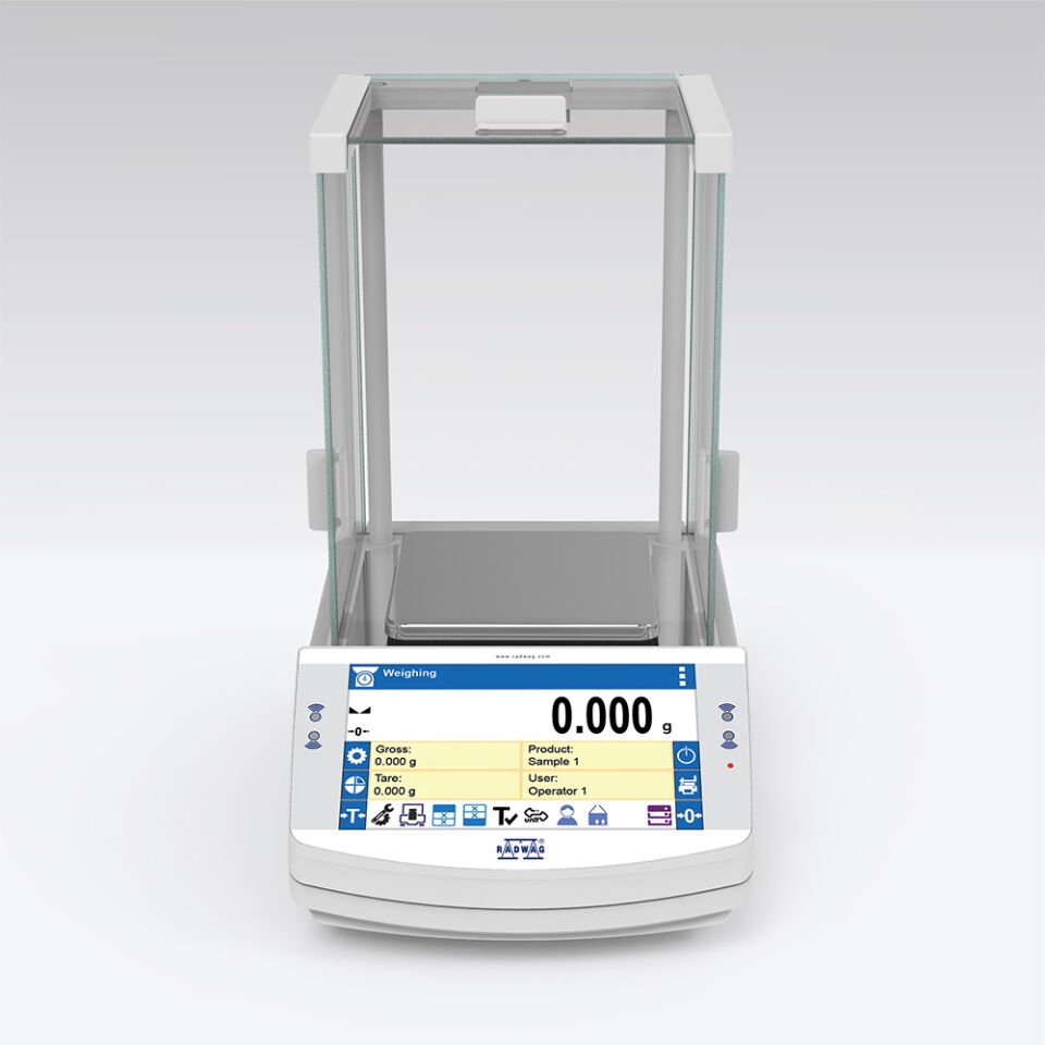 RADWAG PS 200/2000.X7 Hassas Terazi (200/2000g, 0.001g/0.01g, Dahili K.)