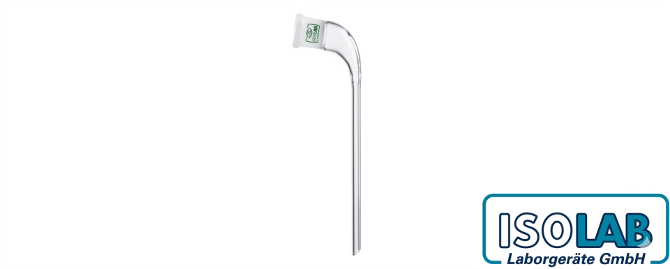ISOLAB Destilasyon Aktarım Adaptörü – Eğimli – Dişi Şilif NS 29/32 – 200 mm