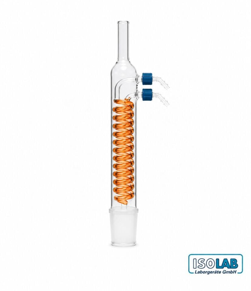 ISOLAB Soxhlet Dimroth Soğutucu PP Yan Kollu NS 34/35 70 ml