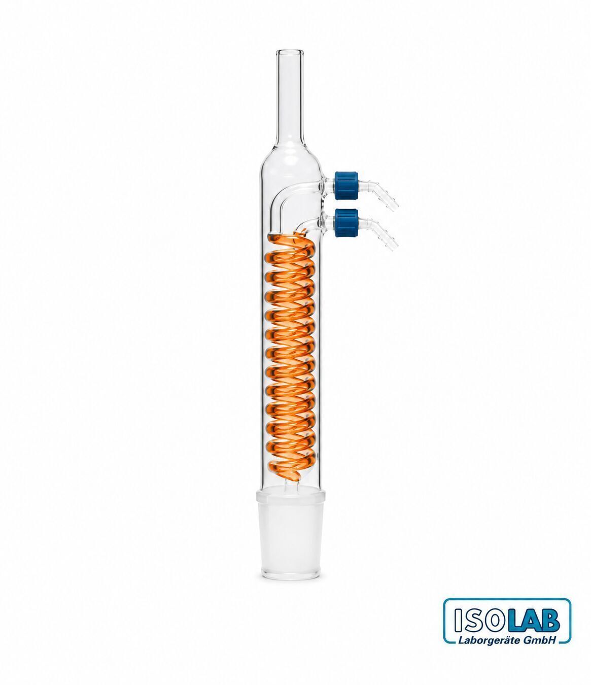 ISOLAB Soxhlet Dimroth Soğutucu Cam Yan Kollu NS 45/40 250 ml