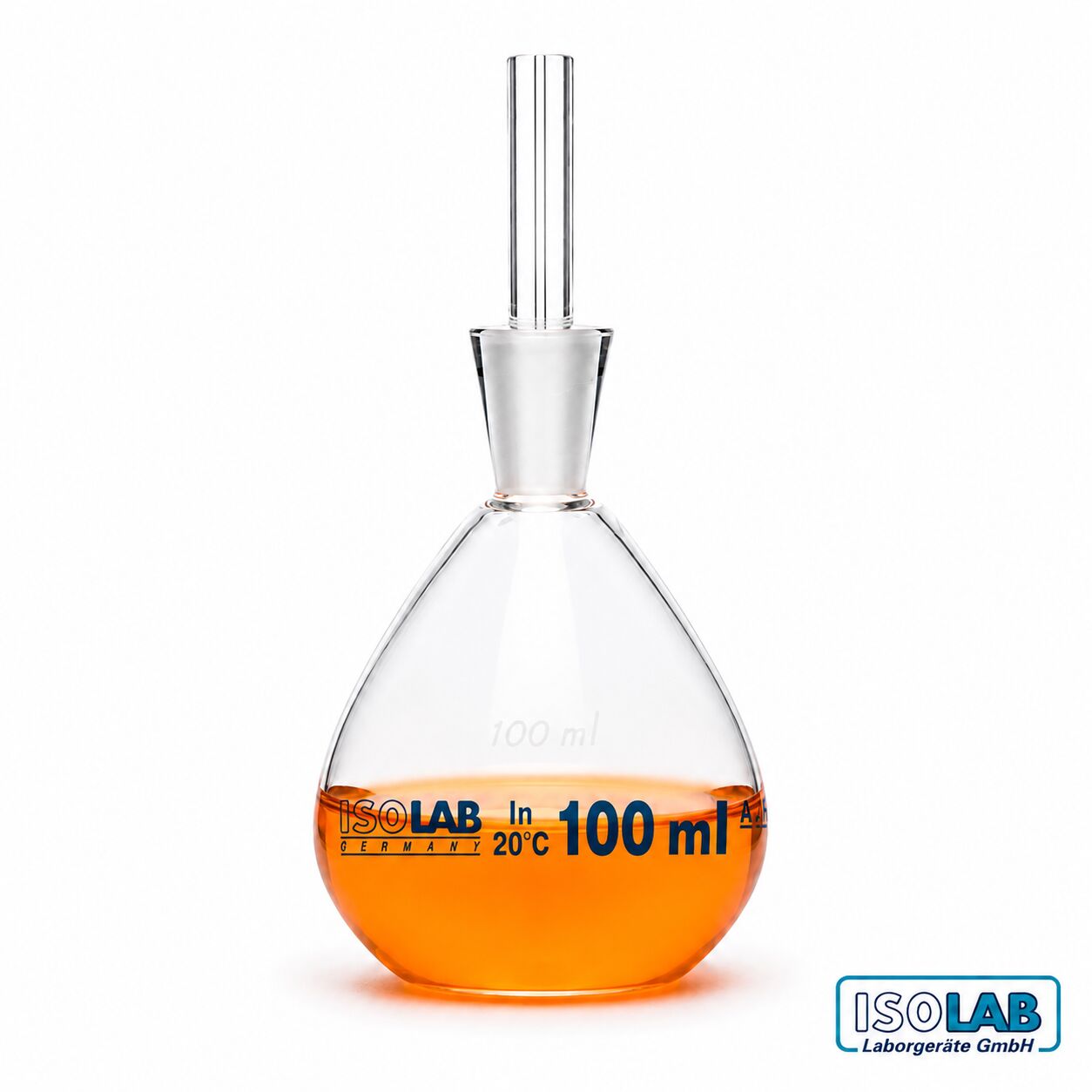 ISOLAB Kalibreli Piknometre 100 mL