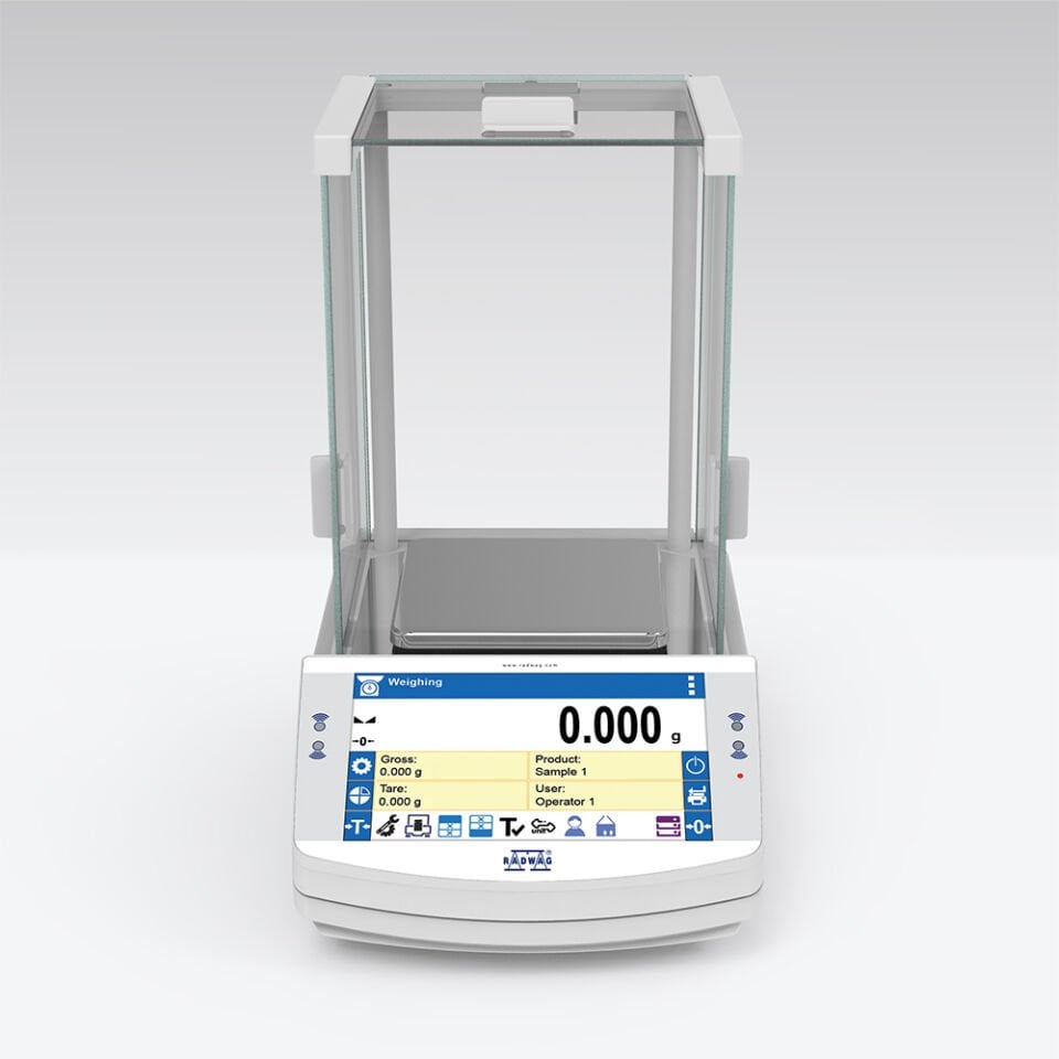 RADWAG PS 1000.X7 Hassas Terazi (1000g, 0.001g, Dahili K.)