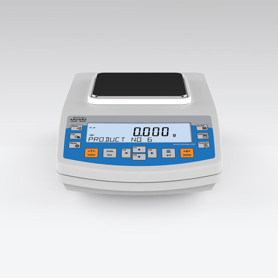 RADWAG PS 1000.R2 Hassas Terazi (1000g, 0.001g Hassasiyet, Dahili K.)