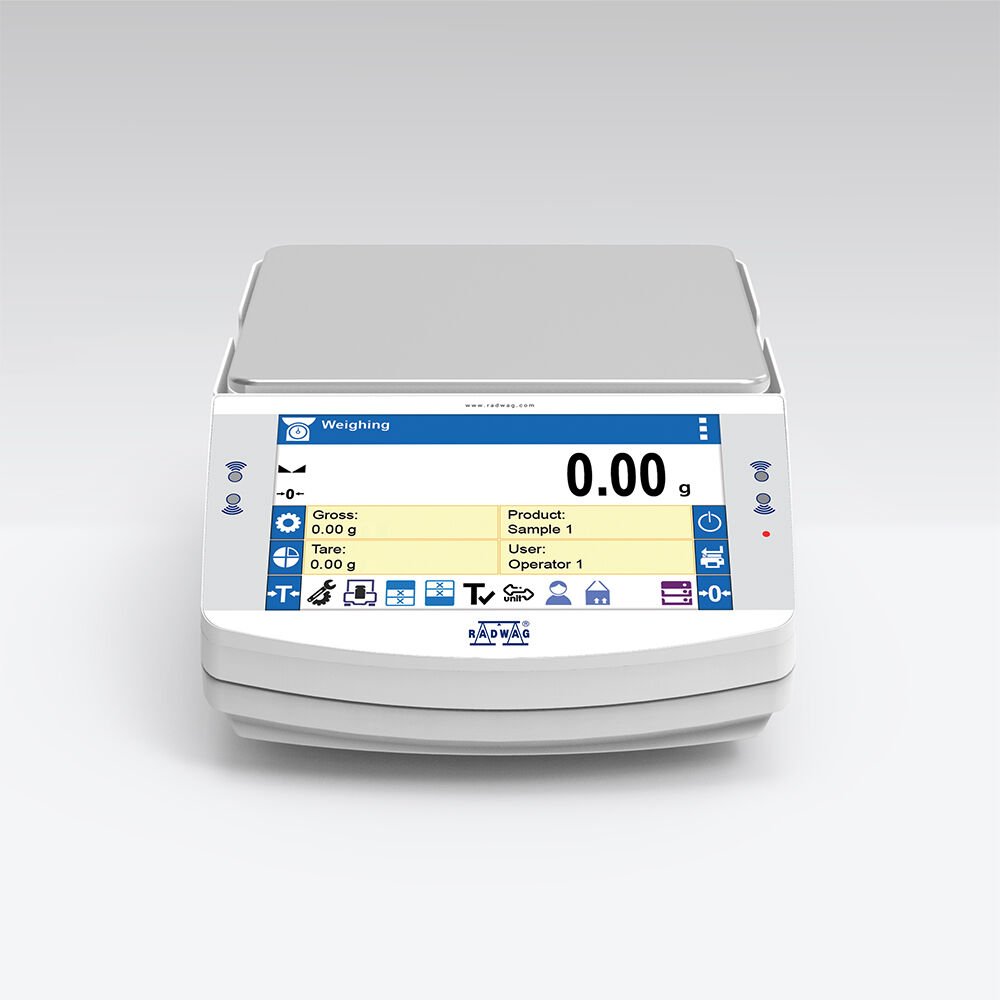 RADWAG WLC 2.X7 Hassas Terazi (2kg, 0.01g Hassasiyet, Dahili K.)
