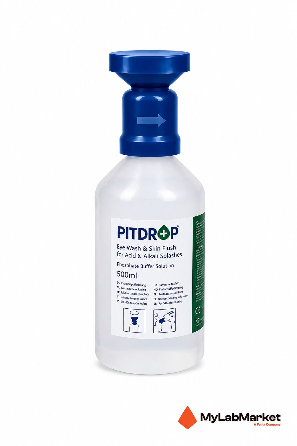 Pitdrop Göz Duşu Mavi Kapak Steril 500ml