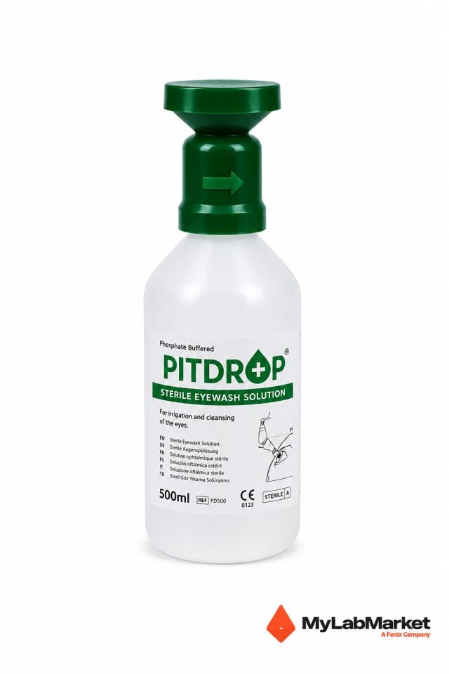 Pitdrop Göz Duşu Yeşil Kapak Steril 500ml