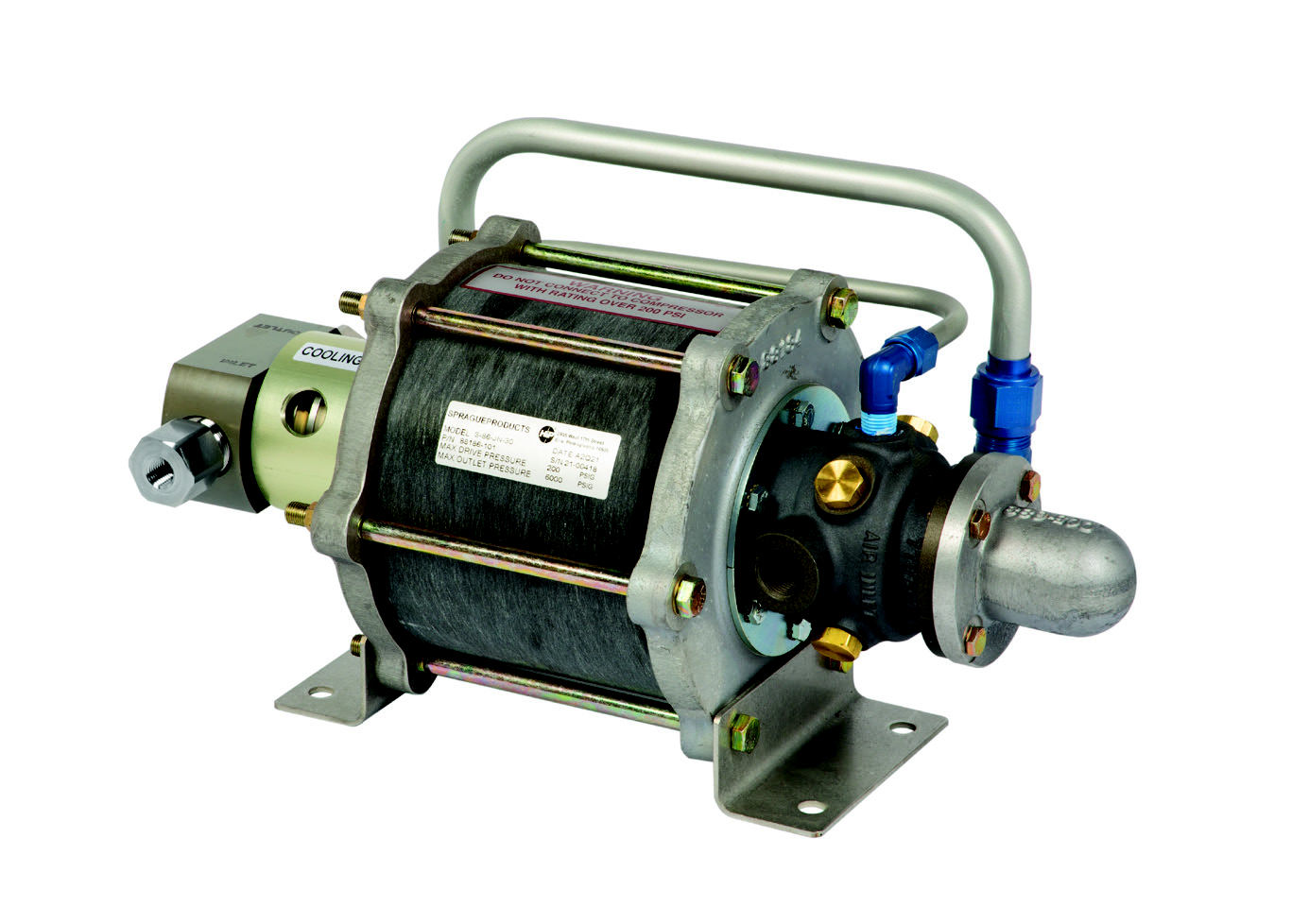 HiP ''Non-Contaminating'' Basınç Yükseltici (Gas Booster)