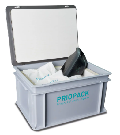 PRIOPACK Lityum İyon Batarya Taşıma ve Saklama Çantası