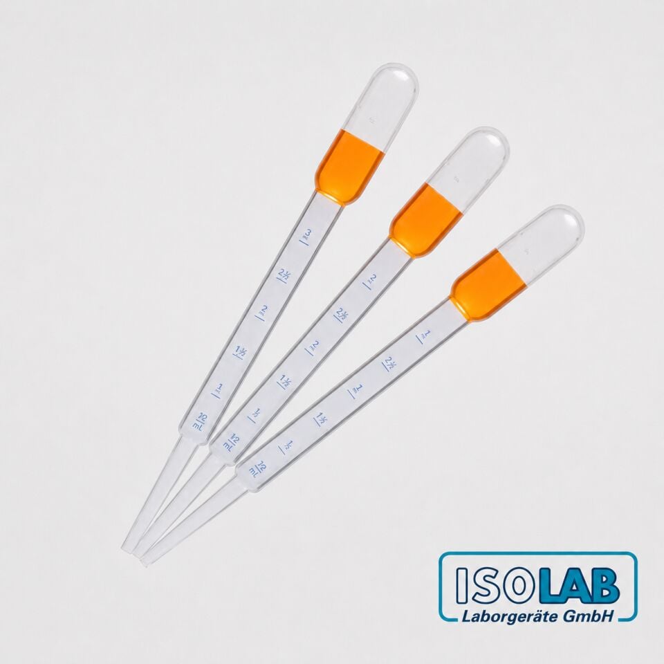 ISOLAB Pastör Pipeti P.E Steril Olmayan 3 mL / 500 Adet