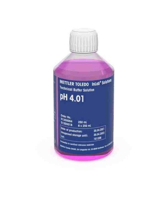 Mettler Toledo Technical Buffer 4.01 pH Kalibrasyon Sıvısı, 250ml