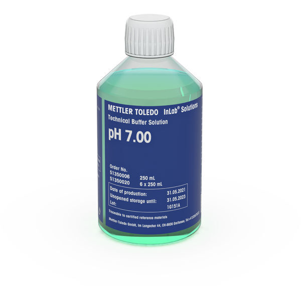Mettler Toledo Technical Buffer 7.00 pH Kalibrasyon Sıvısı, 250ml